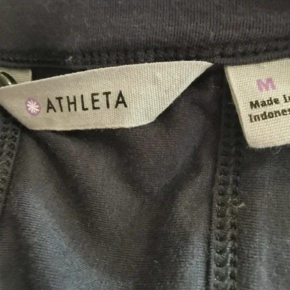 Athleta Rio Racerback Scoop Neck Maxi Dress in Blue/Purple/Black - Sz M - Picture 6 of 8